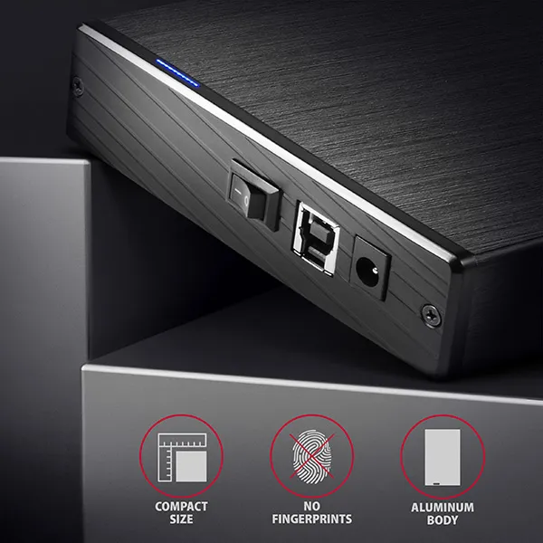 AXAGON EE35-XA3, USB 3.2 Gen 1 - SATA, 3.5" externý box ALINE