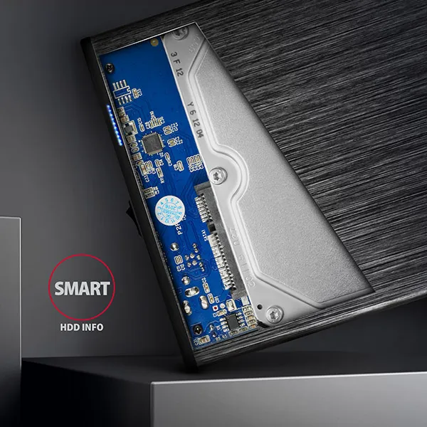 AXAGON EE35-XA3, USB 3.2 Gen 1 - SATA, 3.5" externý box ALINE