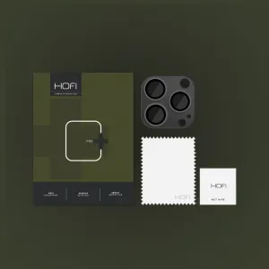 HOFI Fullcam Pro+ ochranné sklo na kameru na iPhone 15 Pro / 15 Pro Max, čierne