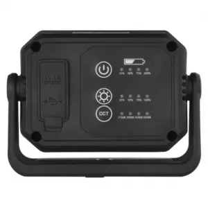 EMOS COB LED nabíjací pracovný reflektor P4542, 900 lm, 2×2000 mAh
