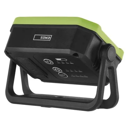 EMOS COB LED nabíjací pracovný reflektor P4542, 900 lm, 2×2000 mAh