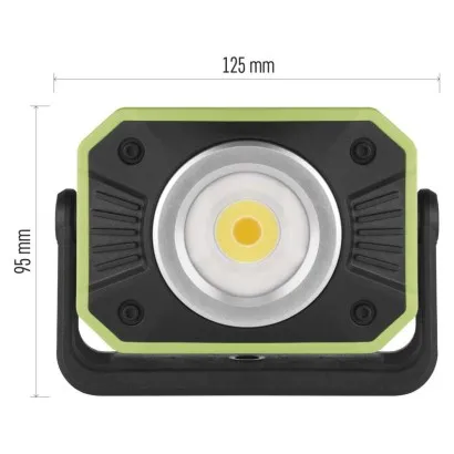 EMOS COB LED nabíjací pracovný reflektor P4542, 900 lm, 2×2000 mAh