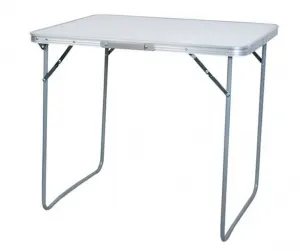 Skladací kempingový stôl sivý S5630 | jaks