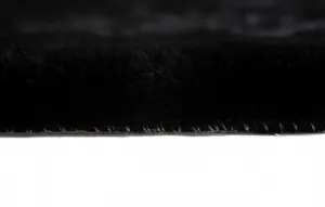 Koberec RABBIT FUR čierny