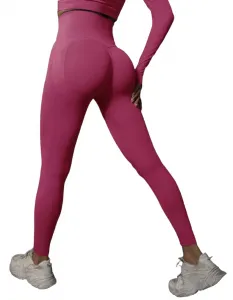 Ružové push-up legíny Veľkosť: M