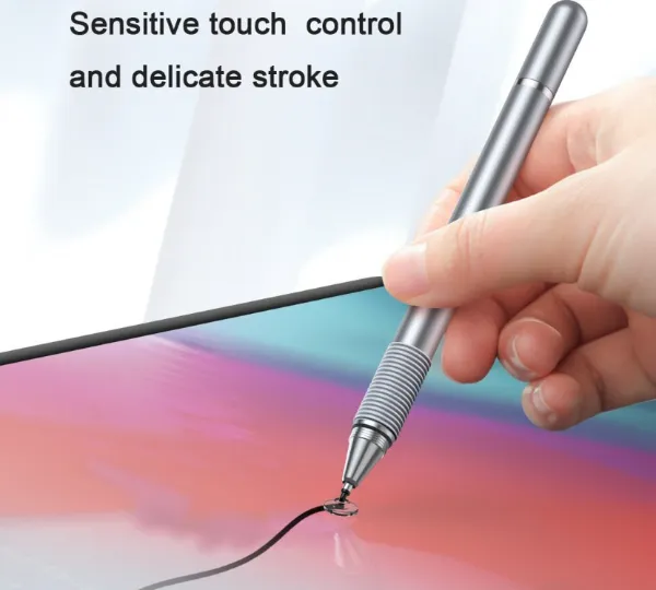 Baseus Golden Cudgel kapacitné stylus pero strieborné