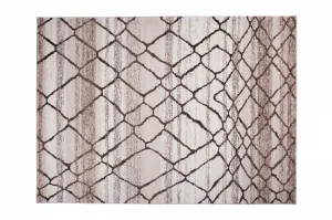 DECOREUM Koberec H072A RASTA biela Rozmery (v): 80x150