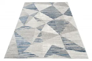 DECOREUM Koberec E455A ASTHANE sivá Rozmery (v): 160x220