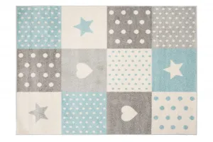 DECOREUM Koberec C573A LAZUR biela Rozmery (v): 200x290