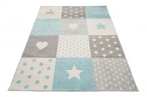 DECOREUM Koberec C573A LAZUR biela Rozmery (v): 200x290