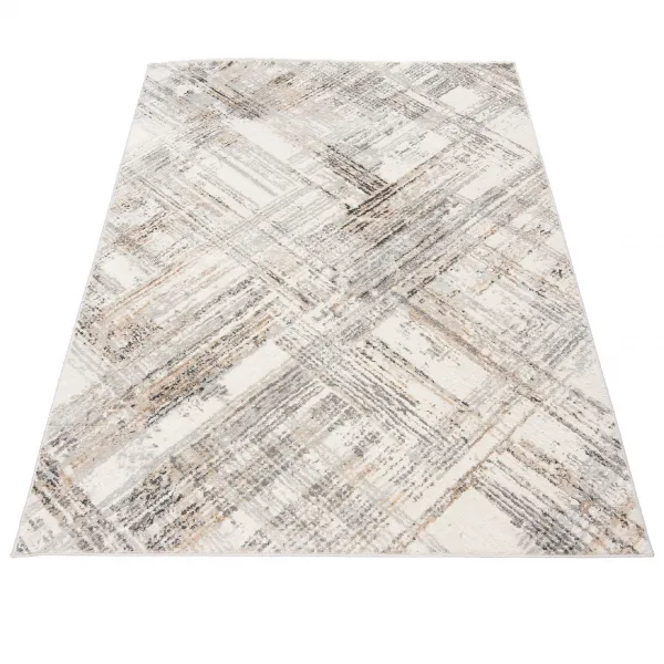 DECOREUM Koberec G505A PORTLAND biela Rozmery (v): 120x170