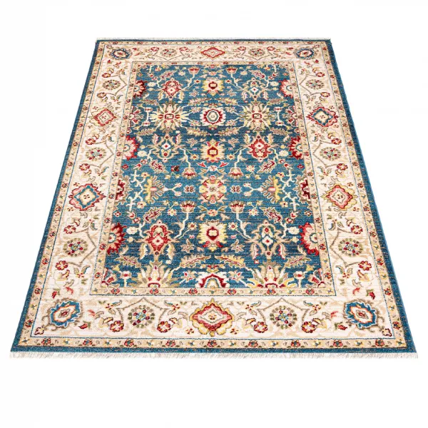 DECOREUM Koberec EE58A RIVIOLI modrá Rozmery: 200x305