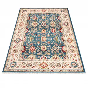 DECOREUM Koberec EE58A RIVIOLI modrá Rozmery: 200x305