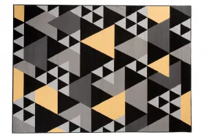 DECOREUM Koberec MAYA Z900C čierny Rozmery (v): 200x250