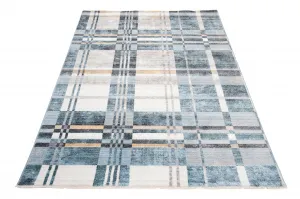 DECOREUM Koberec MYSTIC 3545B modrý Rozmery (v): 250x350