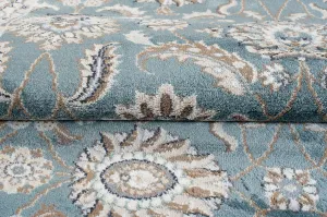 DECOREUM Koberec T598A DUBAI modrá Rozmery: 300x400