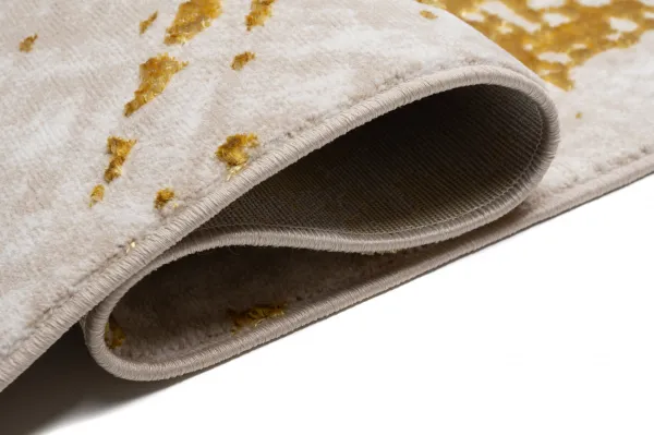 Koberec PALERMO N328A COKME PES béžový / zlatý