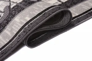 DECOREUM Koberec tmavo sivý 5118B CRM Rozmery (v): šírka 70 cm