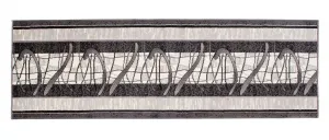 DECOREUM Koberec tmavo sivý 5118B CRM Rozmery (v): šírka 70 cm