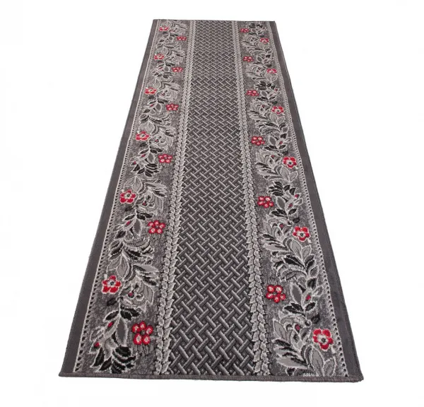 DECOREUM Koberec tmavo sivý 7192B CRM Rozmery (v): šírka 70 cm