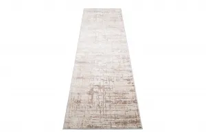 DECOREUM Koberec D175E biely/VIZON PORTLAND CHODNIK Rozmery (v): šírka 100 cm