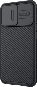Nillkin CamShield silikónový kryt na iPhone 13 Pro, čierny