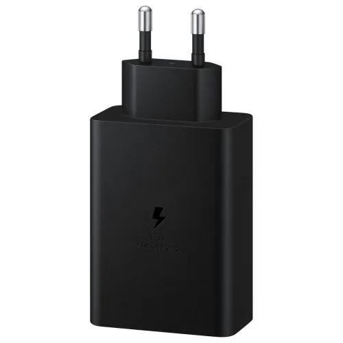 Samsung Travel Charger Quick Charger C+C+U, QC 3.0, PD 3.0, 65W, čierna EU (EP-T6530NBEGEU)