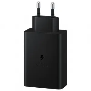 Samsung Travel Charger Quick Charger C+C+U, QC 3.0, PD 3.0, 65W, čierna EU (EP-T6530NBEGEU)