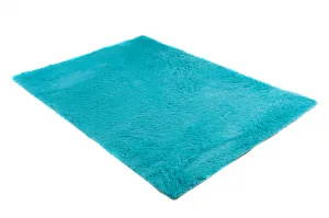 DECOREUM Koberec SILK  tyrkysový Rozmery (v): 120x170