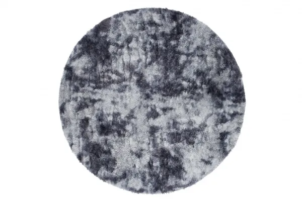 DECOREUM Koberec MR SILK DYED KOŁO sivá Rozmery (v): 160x160