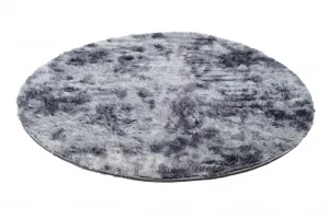 DECOREUM Koberec MR SILK DYED KOŁO sivá Rozmery (v): 160x160