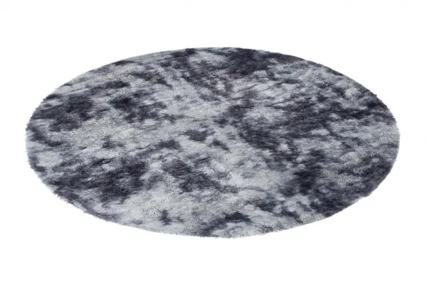 DECOREUM Koberec MR SILK DYED KOŁO sivá Rozmery (v): 160x160