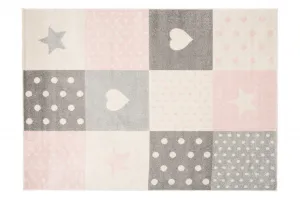 DECOREUM Koberec C573I LAZUR biela Rozmery (v): 140x190