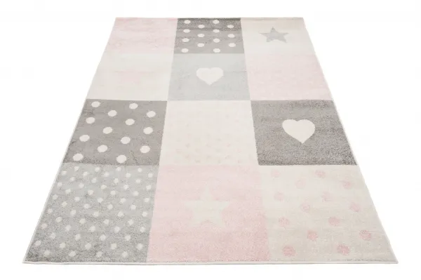 DECOREUM Koberec C573I LAZUR biela Rozmery (v): 140x190
