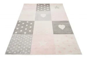 DECOREUM Koberec C573I LAZUR biela Rozmery (v): 140x190