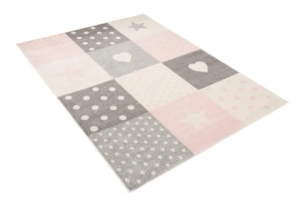 DECOREUM Koberec C573I LAZUR biela Rozmery (v): 140x190