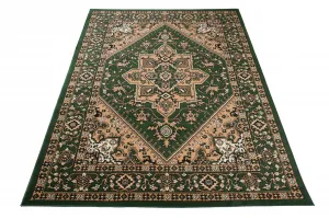 DECOREUM Koberec EUFRAT L612A zelený Rozmery: 80x150