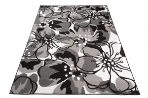 DECOREUM Koberec Z907D MAYA čierna Rozmery: 200x200