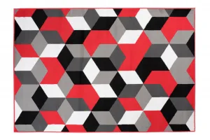 DECOREUM Koberec Q545A MAYA červená Rozmery (v): 200x300