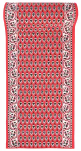 DECOREUM Koberec červený/biely  C512GBALI PP Rozmery: šírka 80 cm