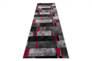 DECOREUM Koberec antracitový  J382B JAWA O0X Rozmery: šírka 80 cm