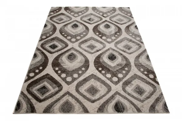 DECOREUM Koberec E330A SUMATRA biela Rozmery (v): 80x150