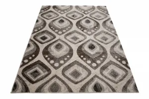 DECOREUM Koberec E330A SUMATRA biela Rozmery (v): 80x150