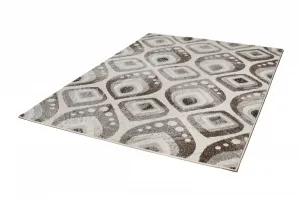 DECOREUM Koberec E330A SUMATRA biela Rozmery (v): 80x150