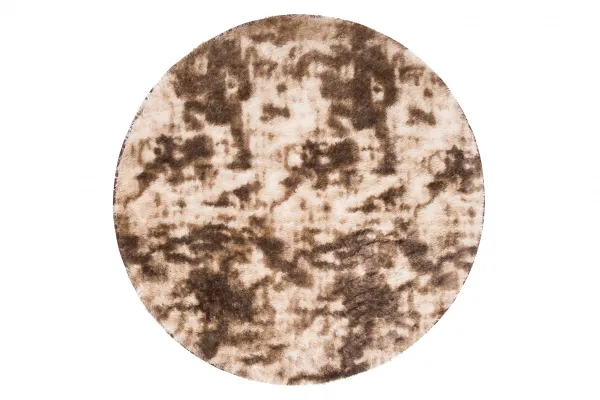 DECOREUM Koberec MR SILK DYED KOŁO hnedá Rozmery (v): 130x130