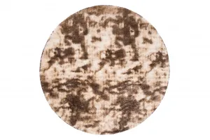DECOREUM Koberec MR SILK DYED KOŁO hnedá Rozmery (v): 130x130