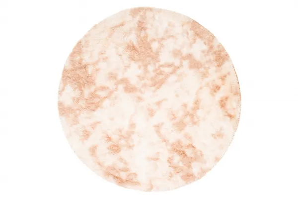 DECOREUM Koberec MR SILK DYED KOŁO béžová Rozmery (v): 100x100