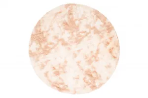 DECOREUM Koberec MR SILK DYED KOŁO béžová Rozmery (v): 100x100