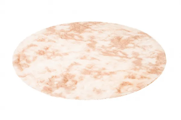 DECOREUM Koberec MR SILK DYED KOŁO béžová Rozmery (v): 100x100