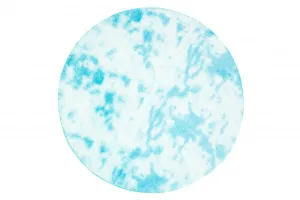 DECOREUM Koberec MR SILK DYED KOŁO modrá Rozmery (v): 100x100